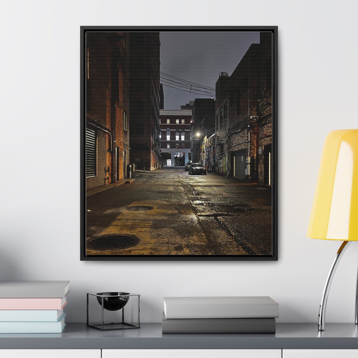 “Lansing Nights” Canvas Wrap