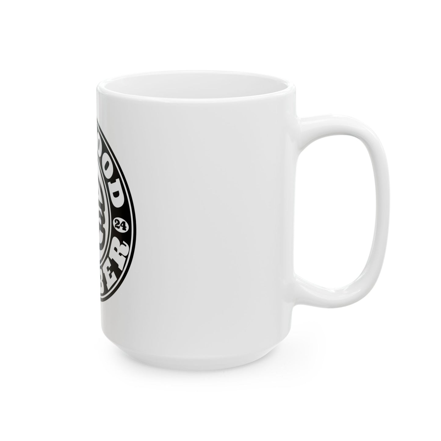 The Food Robber "Burgers for Breakfast" - Ceramic Mug 15oz