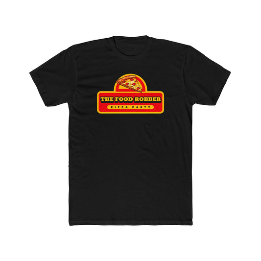 The Food Robber "Pizza Party" - Cotton Crew Tee  T-Shirt