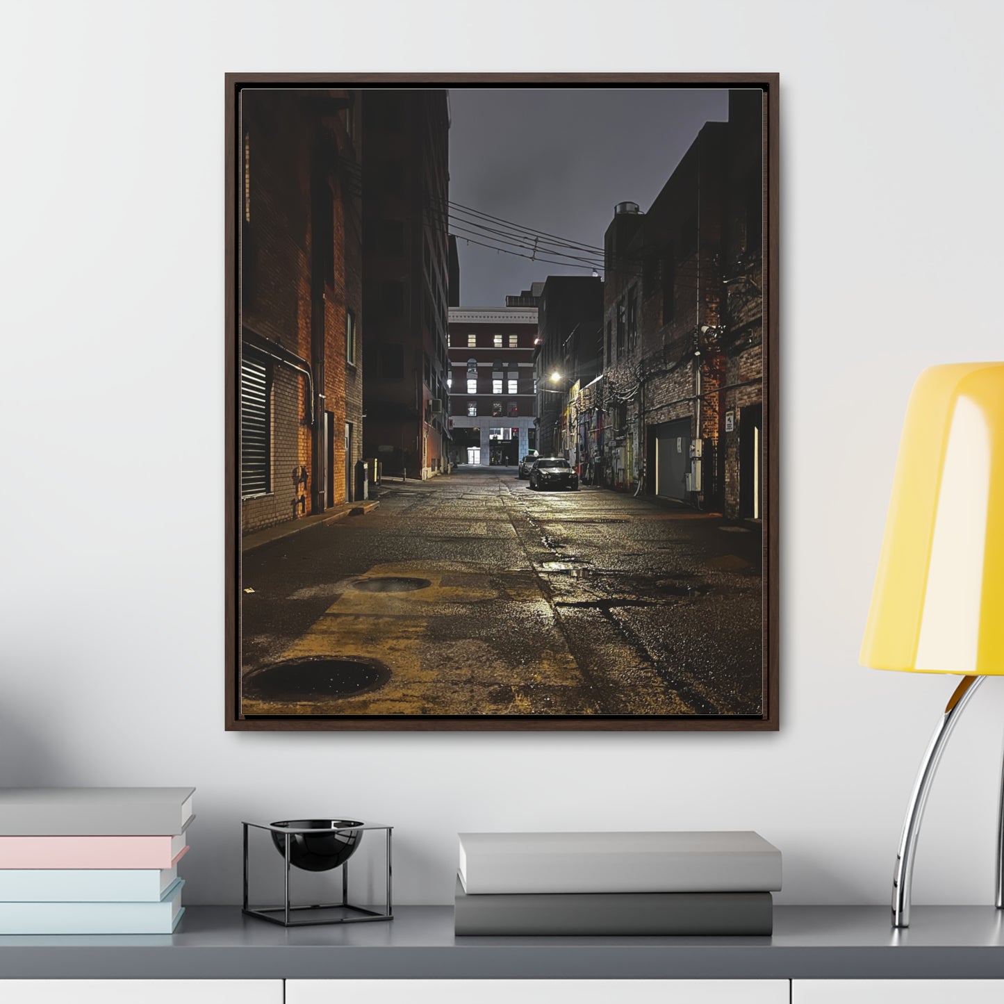 “Lansing Nights” Canvas Wrap