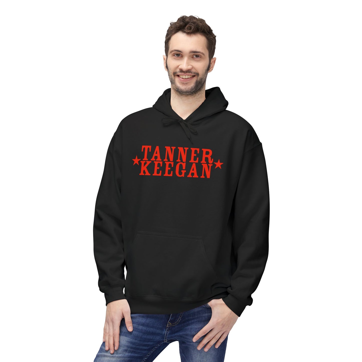 Tanner Keegan "Stars" Hoodie - Midweight Fleece for Comfort and Style