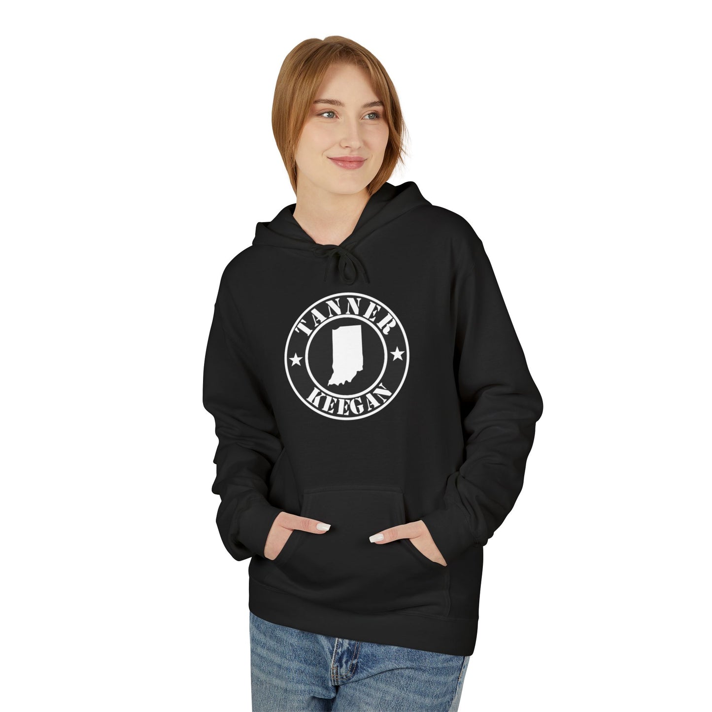 Tanner Keegan Indiana - Midweight Softstyle Fleece Hoodie